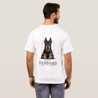 Kunglig tysk schäferhund lyxig hundkonst t shirt