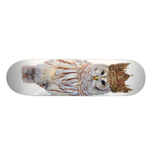 Kunglig uggla #1 skateboard bräda 19,5 cm
