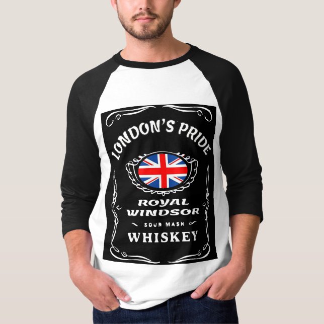 Kunglig Windsor för London pride Whiskey T Shirt (Framsida)