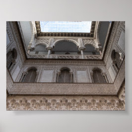 Kungliga Alcázar i Sevilla Poster