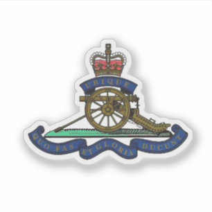 Kungliga artilleriet märke - Storbritannien Klistermärken