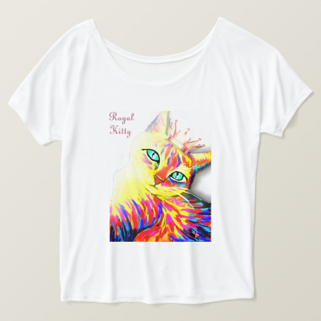Kungliga bästa kattungekvinnor tröja (Design framsida)