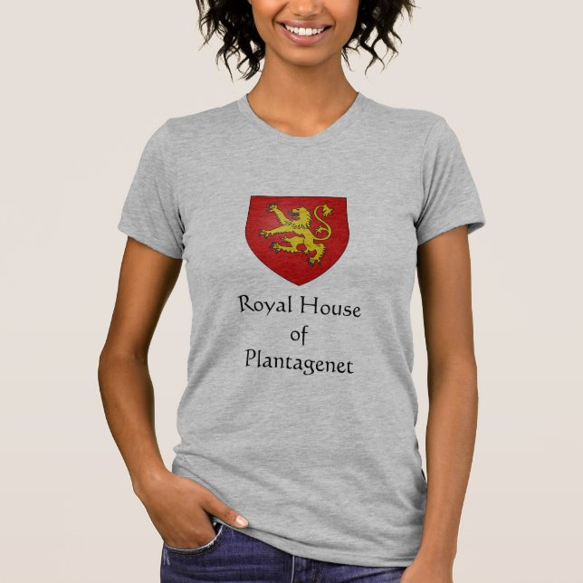 Kungliga Houseof skräddarsy Plantagenet - T Shirt (Framsida)