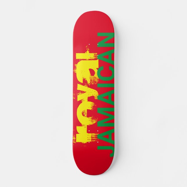 KUNGLIGA JAMAICANSKA Skateboard (Framsida)