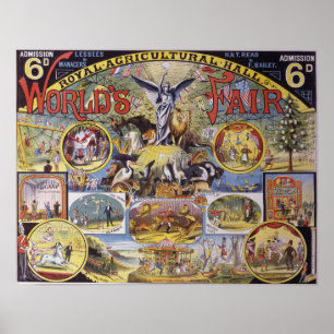 Kungliga jordbruks- Hall Poster