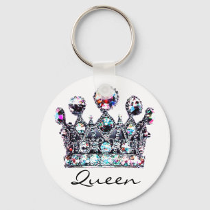 Kungliga kronadrottningkeychains nyckelring