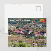Kungliga palatset i Thimphu - Bhutan