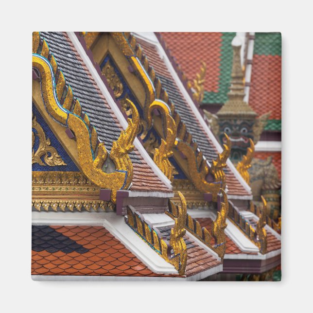 Kungliga palatsets arkitektoniska detalj magnet (Framsidan)