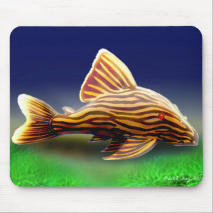 Kungliga Pleco Mousepad Musmatta