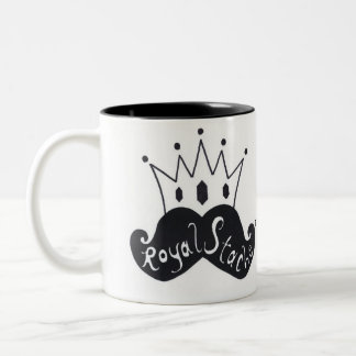 Kungliga Stache två tonar kaffemuggen Två-Tonad Mugg