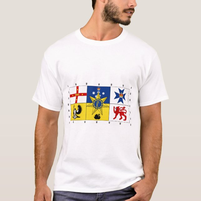 Kungliga standarda Australien, Australien Tee (Framsida)