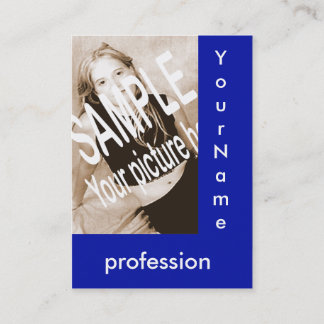 kungligt blåttkompkort visitkort