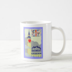 Kungligt bröllop kaffemugg