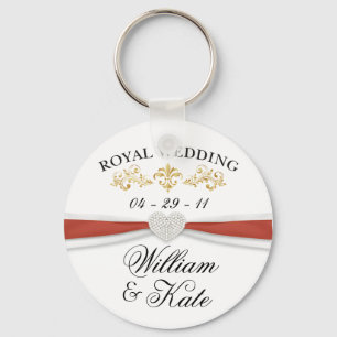 Kungligt bröllop - William & Kate Nyckelring