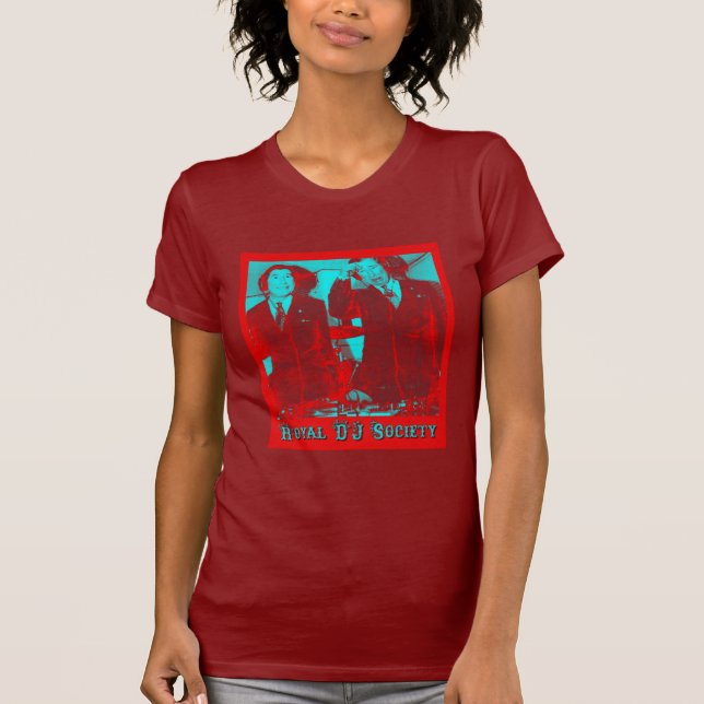 Kungligt DJ-samhälle Tee Shirt (Framsida)