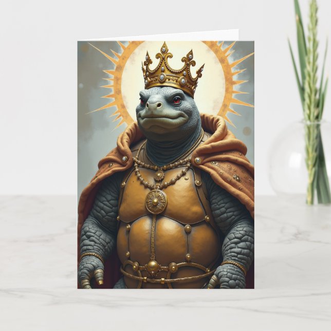Kungligt Drakkungkort Kort (Framsida)