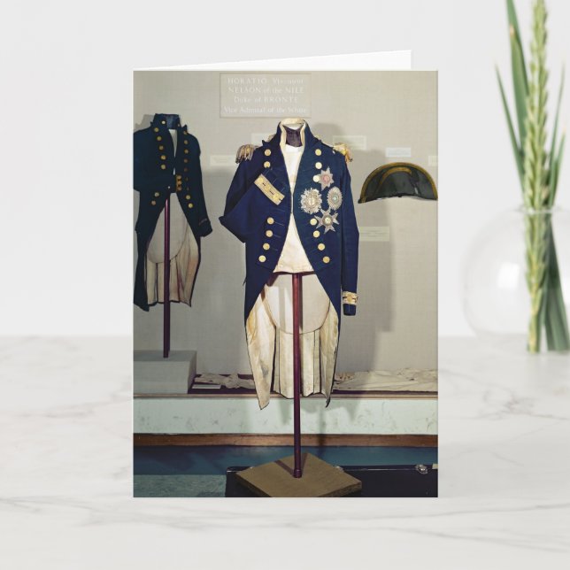 Kungligt ha på sig sjö- enhetligt kort (Framsida)