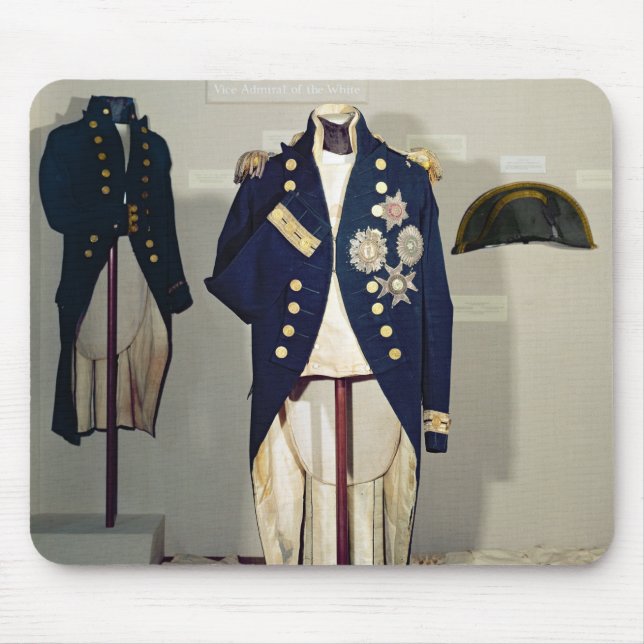 Kungligt ha på sig sjö- enhetligt musmatta (Framsidan)