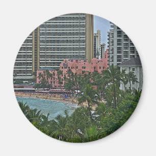 Kungligt hawaianskt hotell magnet