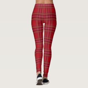 Kungligt mönster för Stewart Tartanjul Leggings