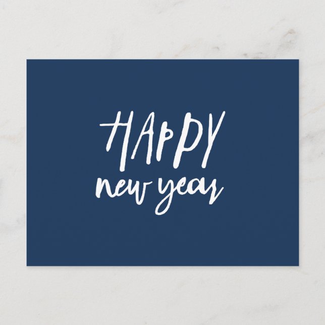 Kungligt nytt år helg vykort (Framsida)