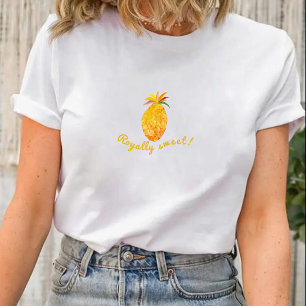 Kungligt Sött Färgrikt Sommarfrukt T Shirt