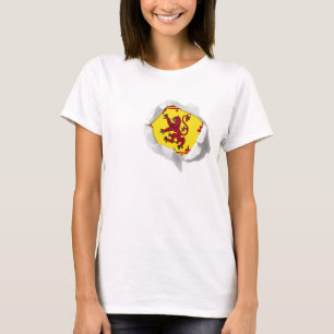 Kungligt standart av Skottland lejona RampantTrue T Shirt