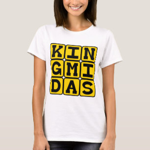 KungMidas, manen med en gyllene regel Tee Shirt