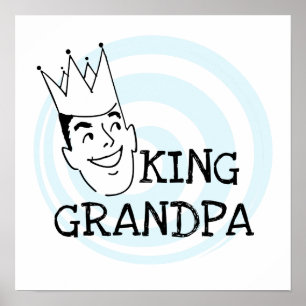 KungmorfarT-tröja och gåvor Poster
