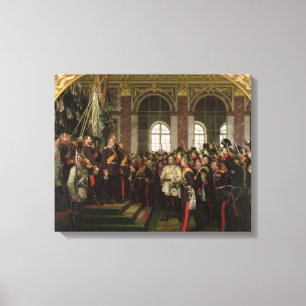 Kungörelsen av Wilhelm Canvastryck