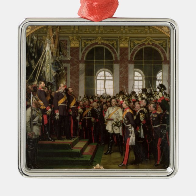 Kungörelsen av Wilhelm Julgransprydnad Metall (Framsidan)