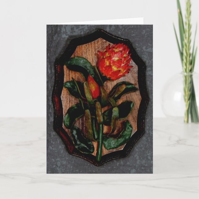 Kungprotea Kort (Framsida)