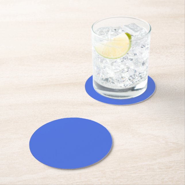 kungsblått underlägg papper rund (Insitu)