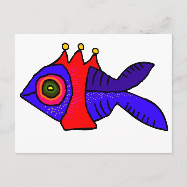 kungsfisk vykort (Framsida)