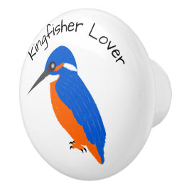 Kungsfiskare Design Personlig Knopp