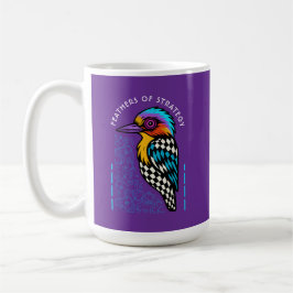 kungsfiskare kaffemugg
