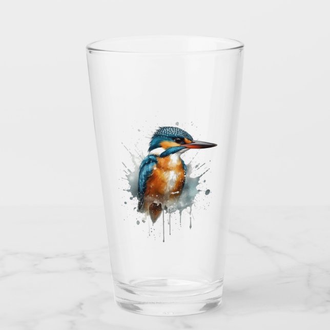 Kungsfiskare Splash Glaskopp (Framsida)