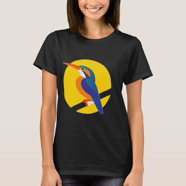 Kungsfiskare T Shirt (Framsida)