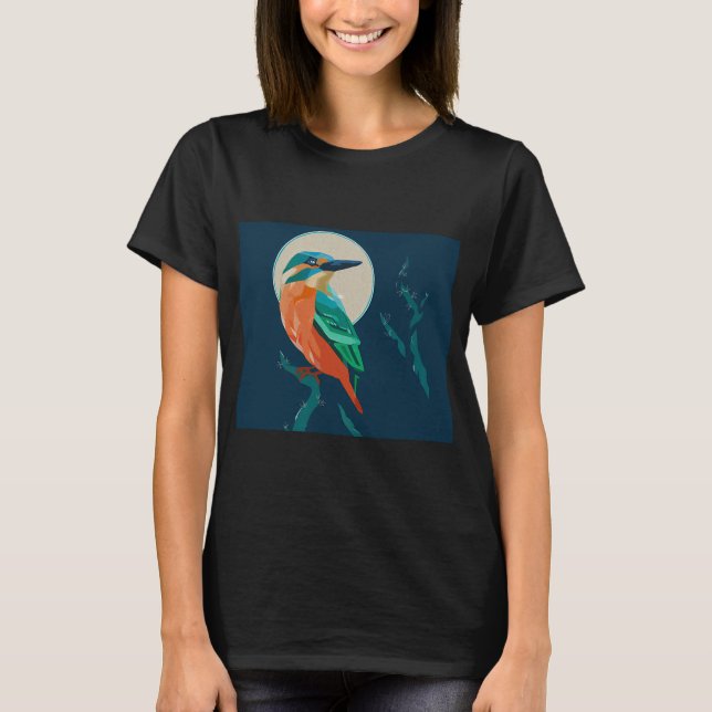 Kungsfiskare T Shirt (Framsida)