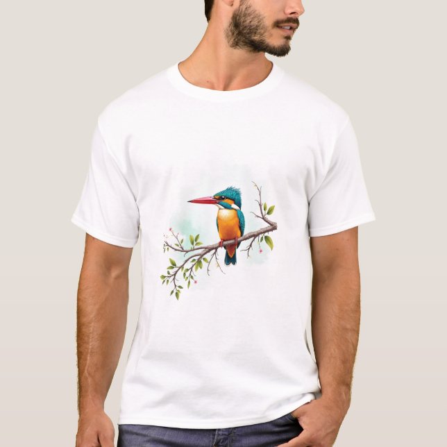 kungsfiskare t shirt (Framsida)