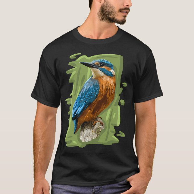 Kungsfiskare T Shirt (Framsida)