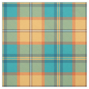 Kungsfiskare Tartan Tyg