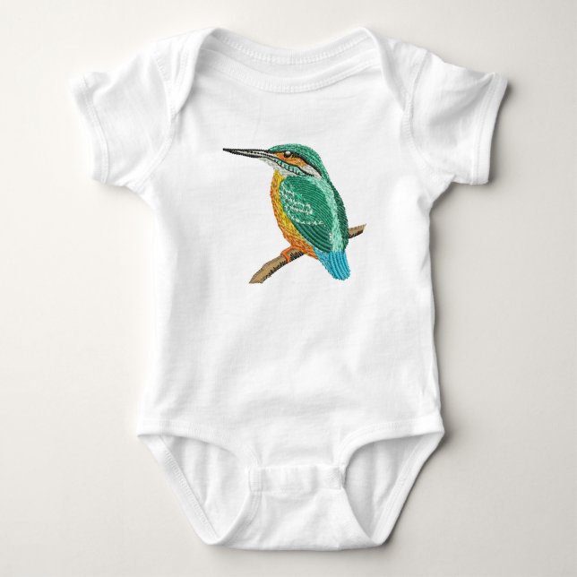 kungsfiskare tee shirt (Framsida)