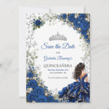 Kungslig blå Quinceañera silverfjärilar