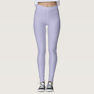 Kungslila heldragna leggings minimalistisk fritids