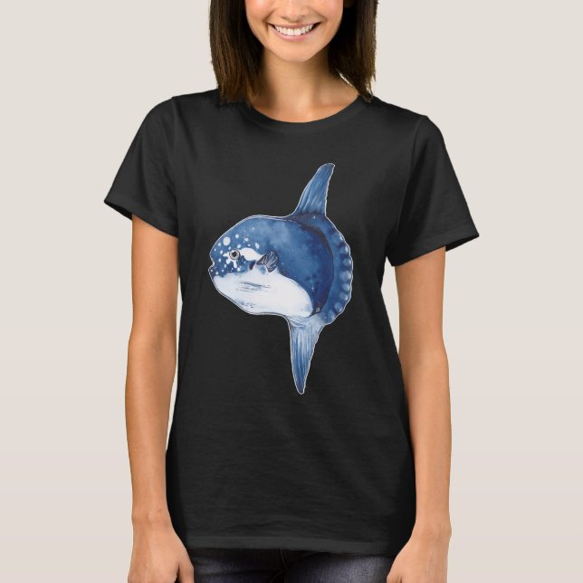 Kungslungsfisk - Mola Mola T Shirt (Framsida)