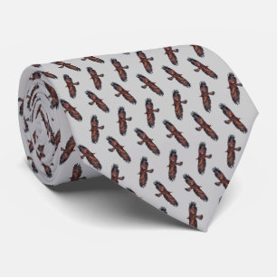 Kungsörn Raseri Tie Dubbelsidig (Ljusgrå) Slips