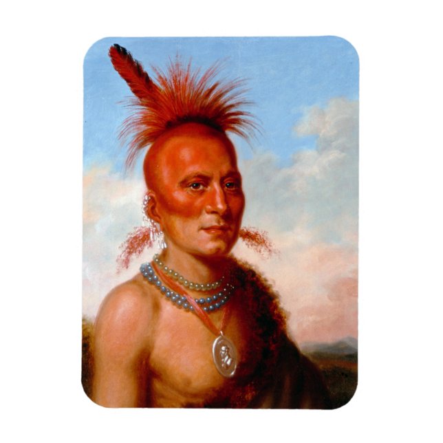 Kung's'Wicked Chief' magnet (Vertikal)