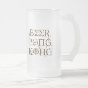 KUNGT-tröja för ÖL PONG Frostat Ölglas