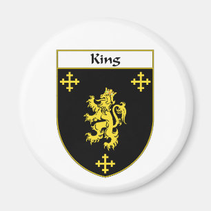 Kungvapensköld-/familjvapensköld Magnet